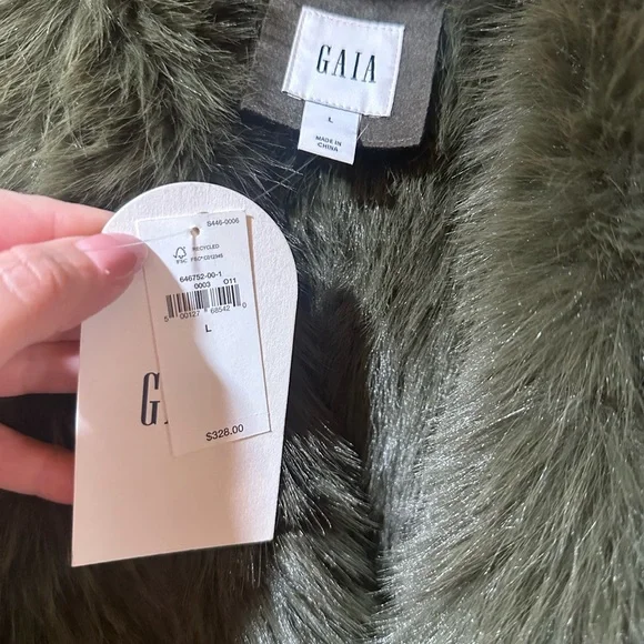 Gap × Cult Gaia Vegan Suede Wrap Coat - Picture 8 of 10